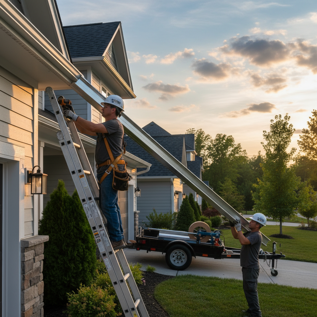 Installation gouttieres Ivujivik — installation professionnelle