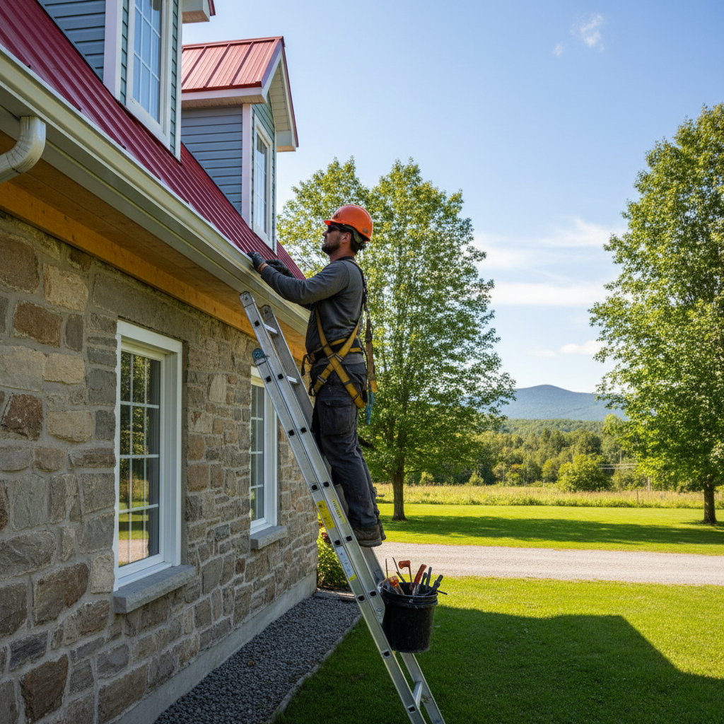 Installation gouttieres Clermont — installation professionnelle