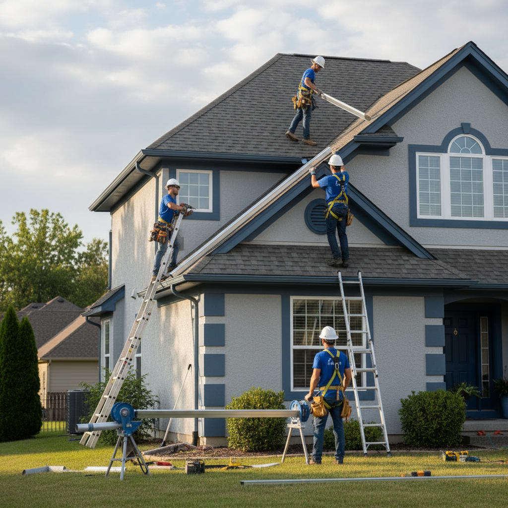 Installation gouttieres La Présentation — installation professionnelle
