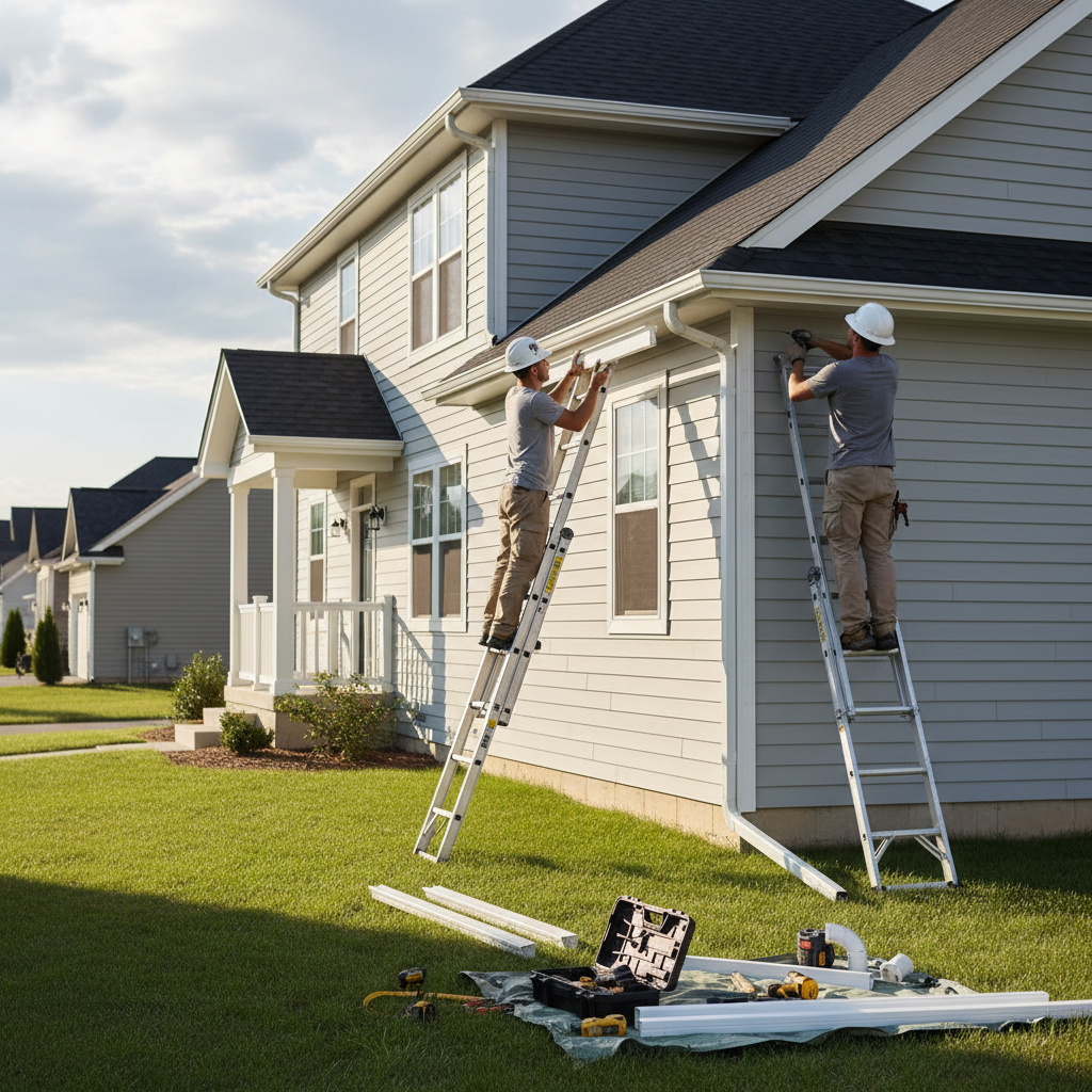 Installation gouttieres Thorne — installation professionnelle