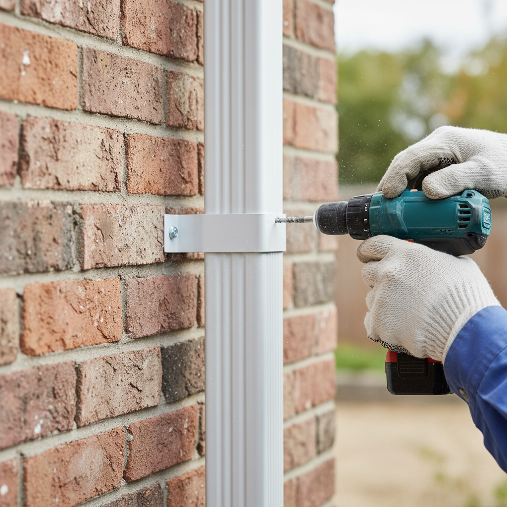 Installation gouttieres Auclair — installation professionnelle