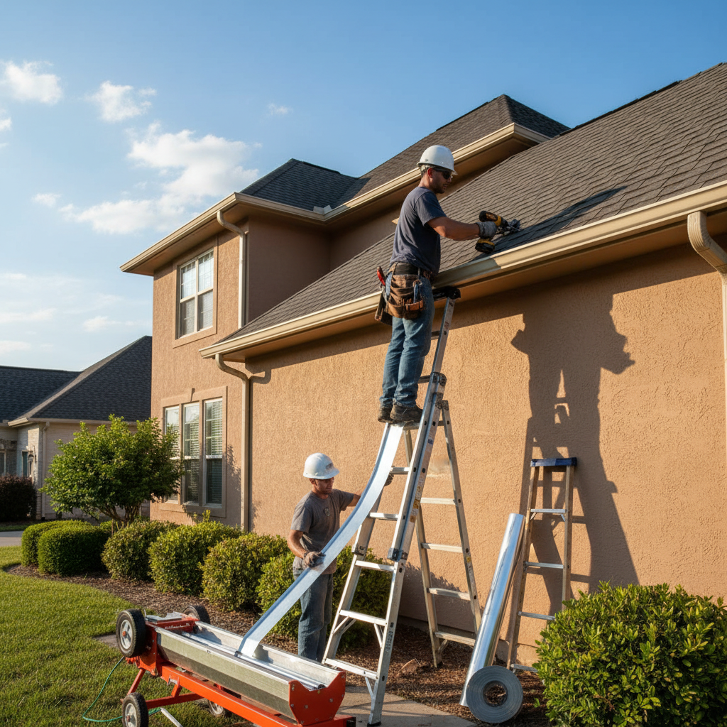 Installation gouttieres Beloeil — installation professionnelle