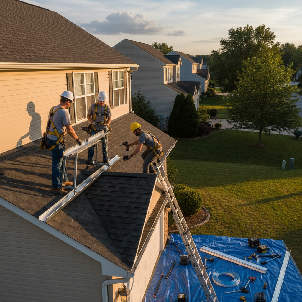 Installation gouttieres L'Islet — installation professionnelle