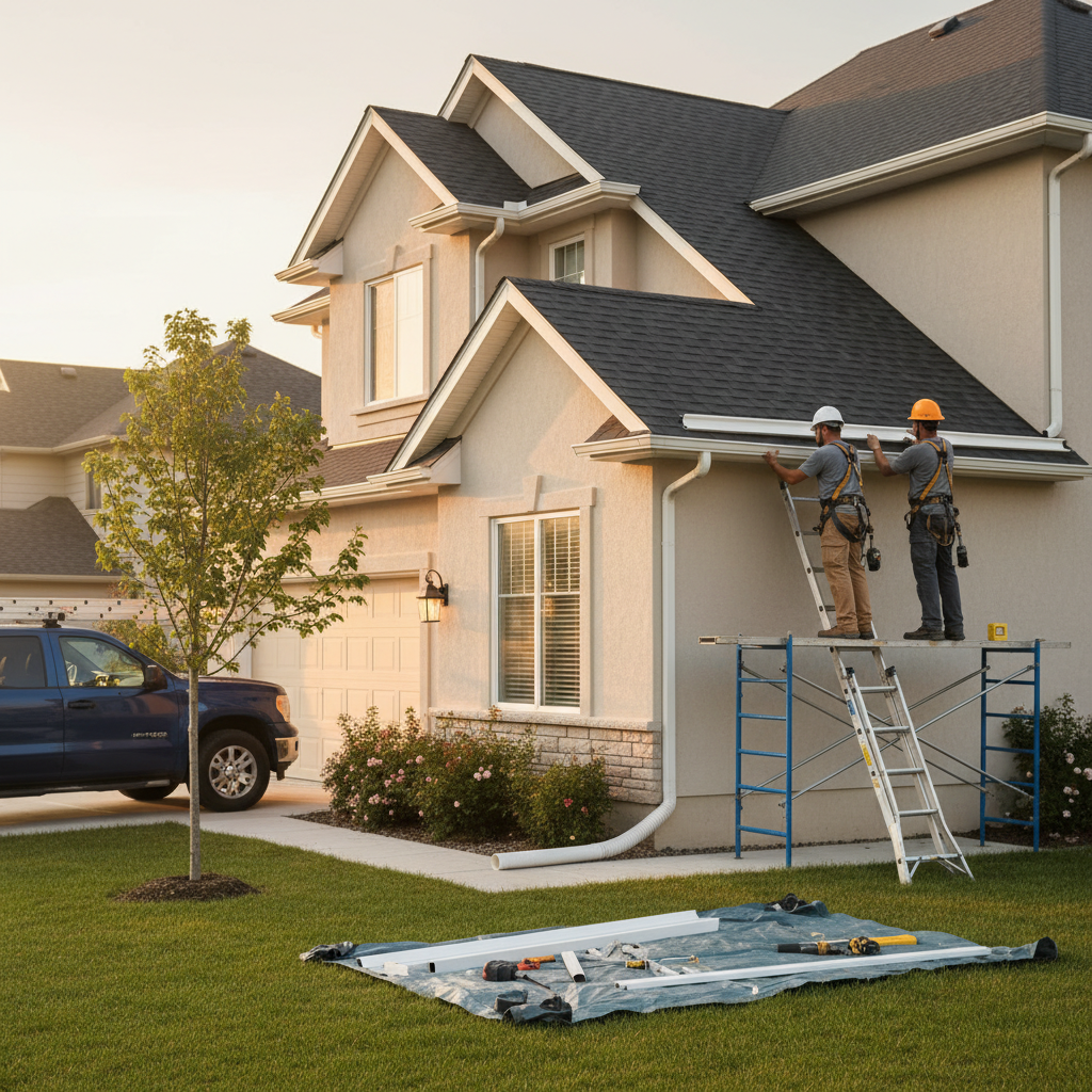 Installation gouttieres Chisasibi — installation professionnelle