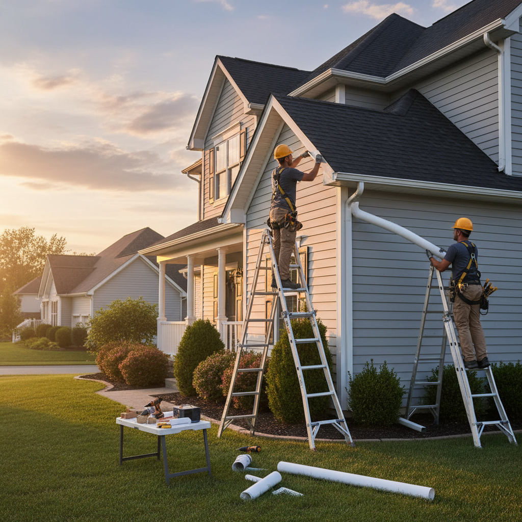 Installation gouttieres Kahnawake — installation professionnelle