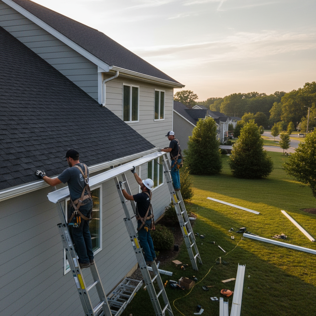 Installation gouttieres Caniapiscau — installation professionnelle