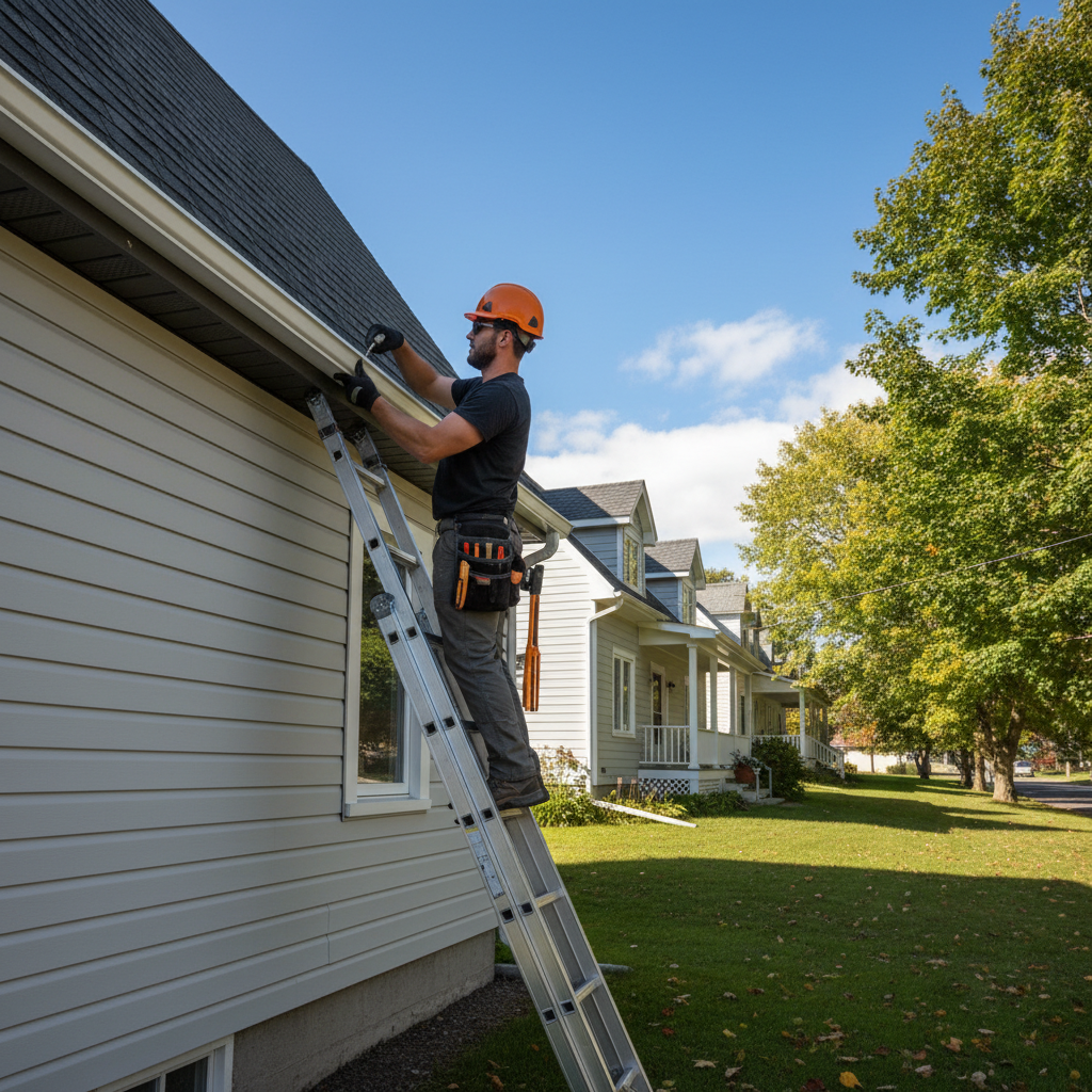 Installation gouttieres Longue-Rive — installation professionnelle