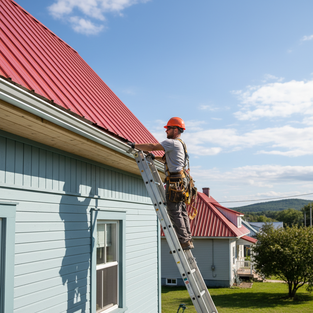 Installation gouttieres Mayo — installation professionnelle