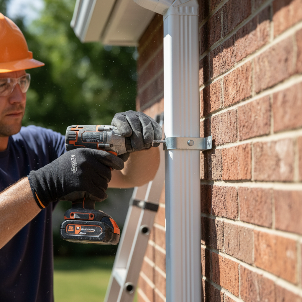 Installation gouttieres Bryson — installation professionnelle